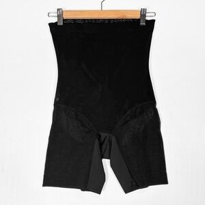 Honeylove SuperPower Short Womens M HLSW05 Black High Waist Compression Support